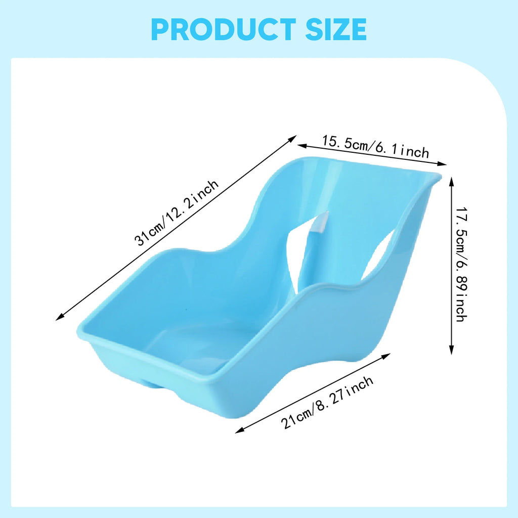 Girls Bike Doll Seat Universal Accessories with Sticker Kids Bike Decoration Doll Bike Seat Bike Accessories for Girls Kids