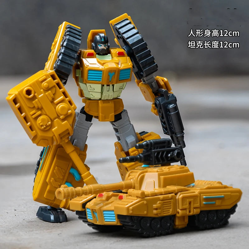 Children Transformation Toy Robot Car Mecha Model Joints Movable Doll Transformation Toy Car Multi-style Robot Car Toy Kids Gift