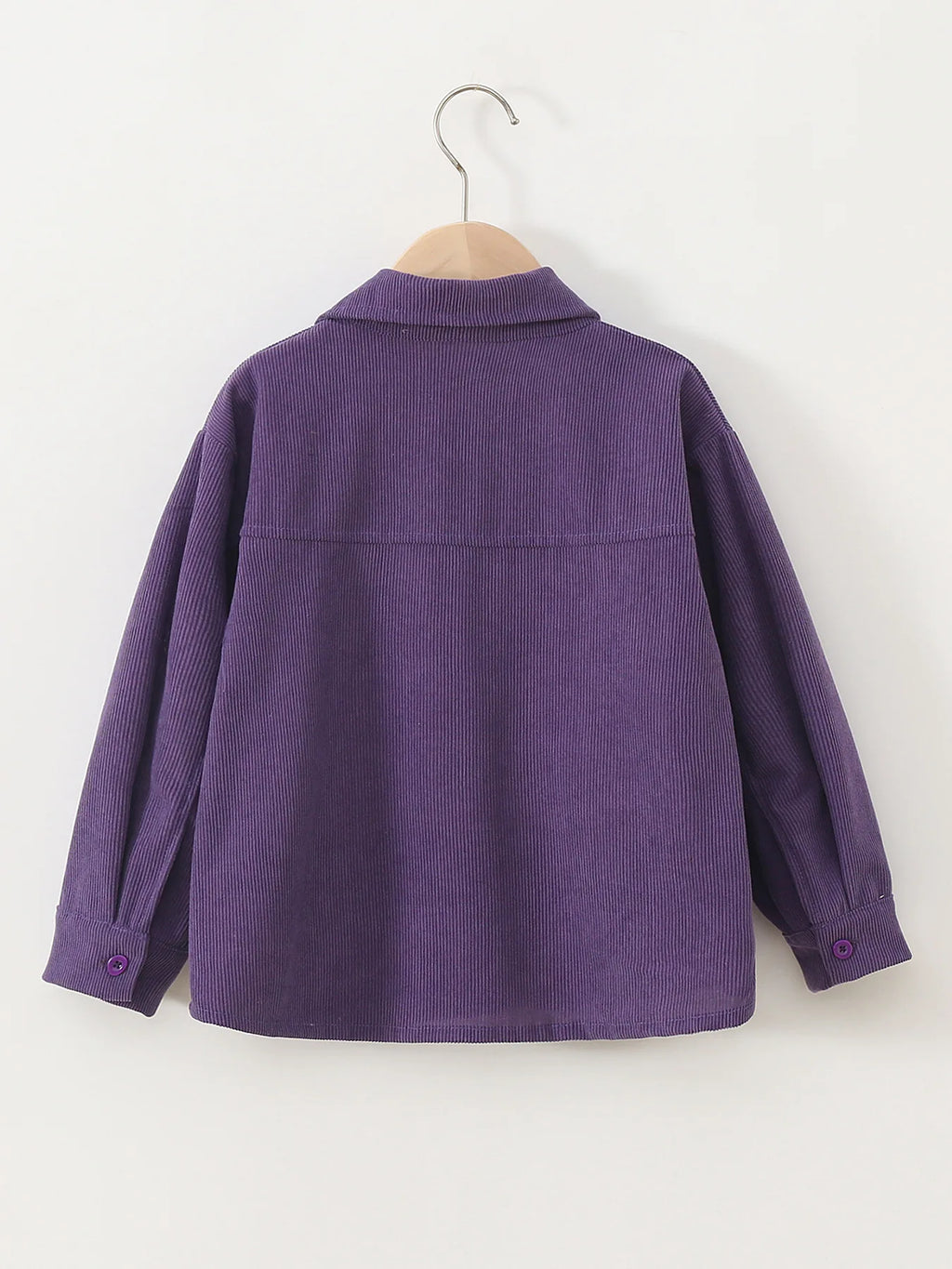 kids jacket 2026 autumn girls boys cute shirt tops Corduroy outwear clothing