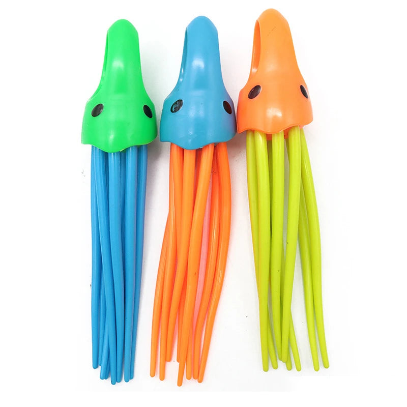 Swimming Diving Toys Children's Fish Dolphin Buoy Pool Treasure Hunt Diving Water Diamond Kids Water Game Toys Set Reusable Gift