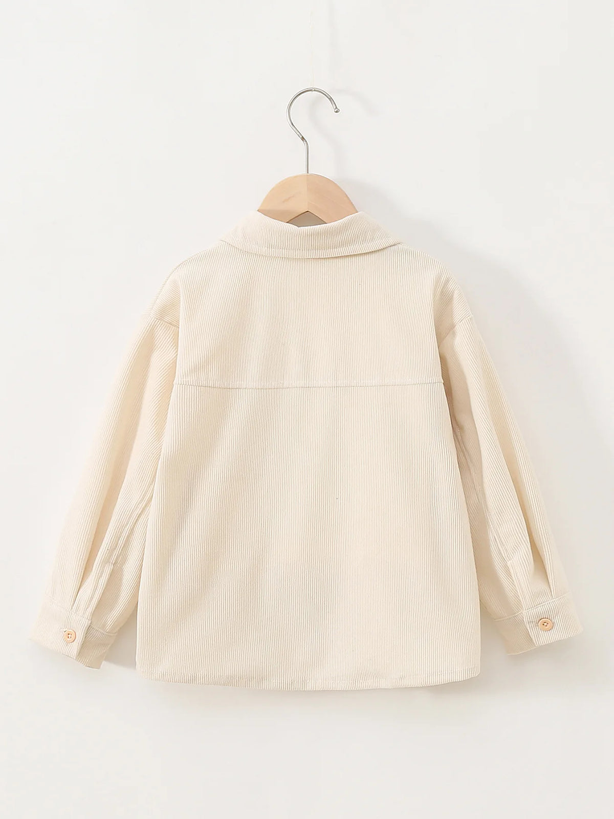 kids jacket 2026 autumn girls boys cute shirt tops Corduroy outwear clothing