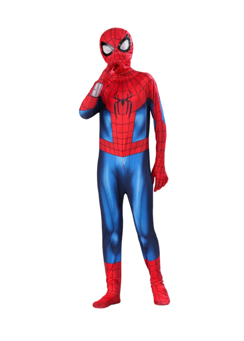 In Stock Halloween Cosplay Costume For Spider Fans Collector Miles Morales Zentai Suit Halloween Christmas Party Halloween Gift