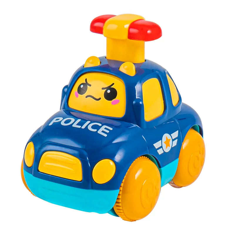 Baby Toy Cars for 1 2 3 Years Boy Gift Press and Go Cartoon Truck Educational Toys Pull Back Cars Toys for Toddlers 12 18 Month