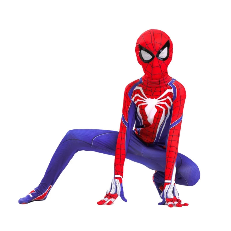 In Stock Halloween Cosplay Costume For Spider Fans Collector Miles Morales Zentai Suit Halloween Christmas Party Halloween Gift