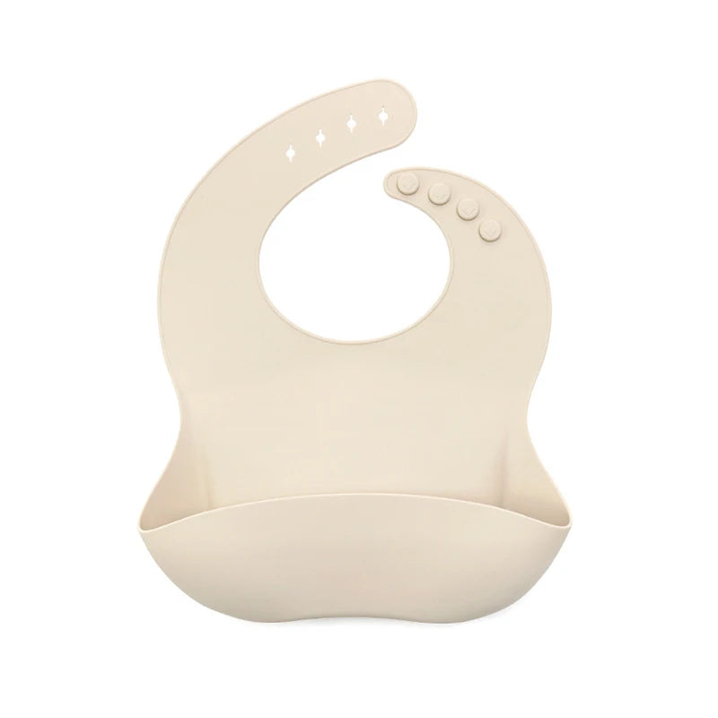 Baby Bibs Ins Style Print Waterproof Soft Silicone Baby Feeding Stuff Cute Pattern Kids Girl Boy Toddler Adjustable Children Bib