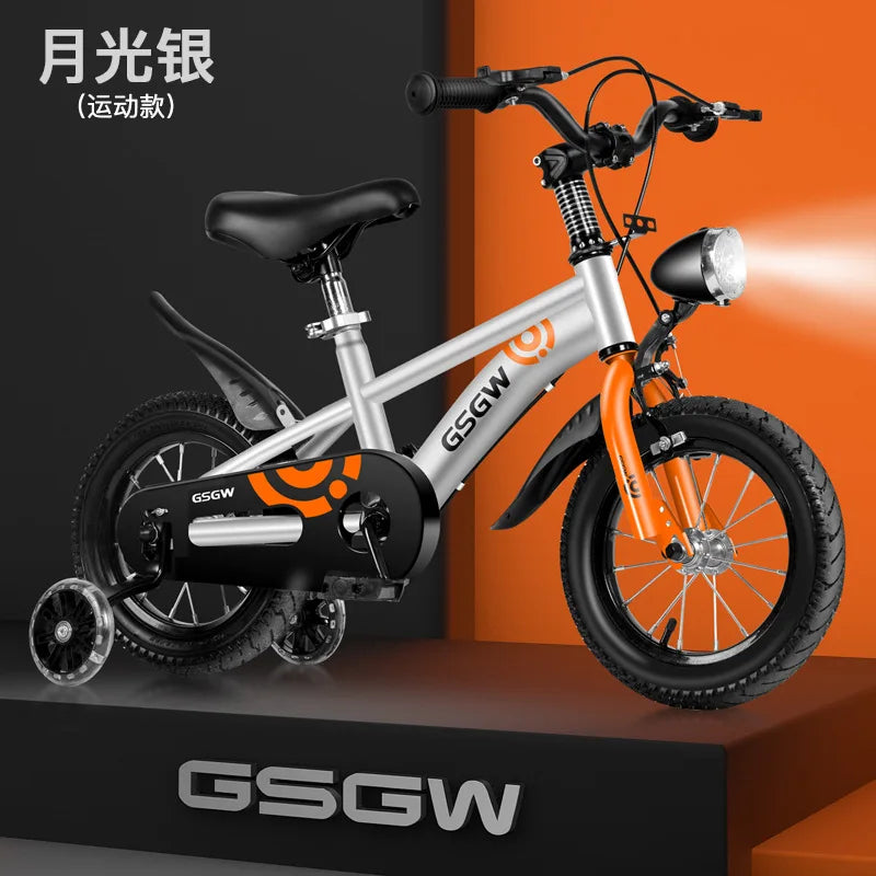 Selfree Children's Bicycle Boys Girls 3-9 Years Old Baby Children Pedal 4-8 Bicycle Middle And Large Children Children Stroller