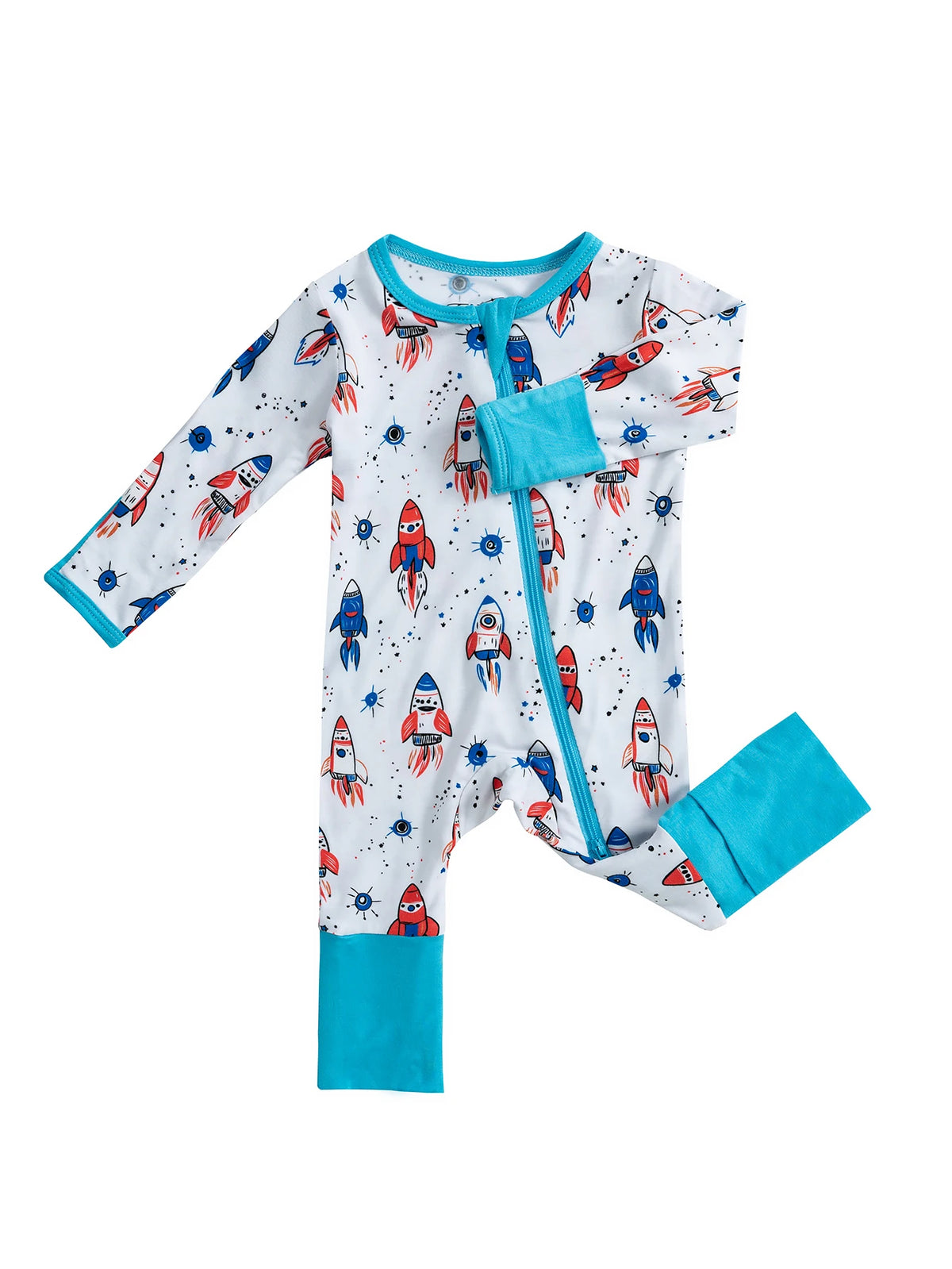Ultra-Soft Bamboo Fibre Baby Romper | Eco-Friendly Hypoallergenic Unisex Sleepwear/Playwear | 0-24 Months