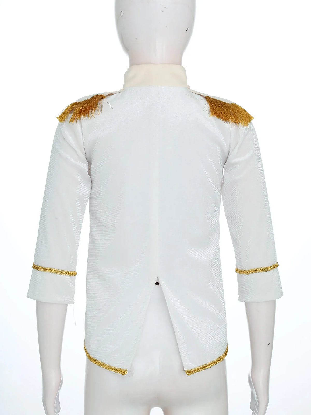 Baby Boys Long Sleeve Fringe Velvet Royal Prince Jacket Tailcoat Halloween King Knight Nobility Costume Photography Outerwear