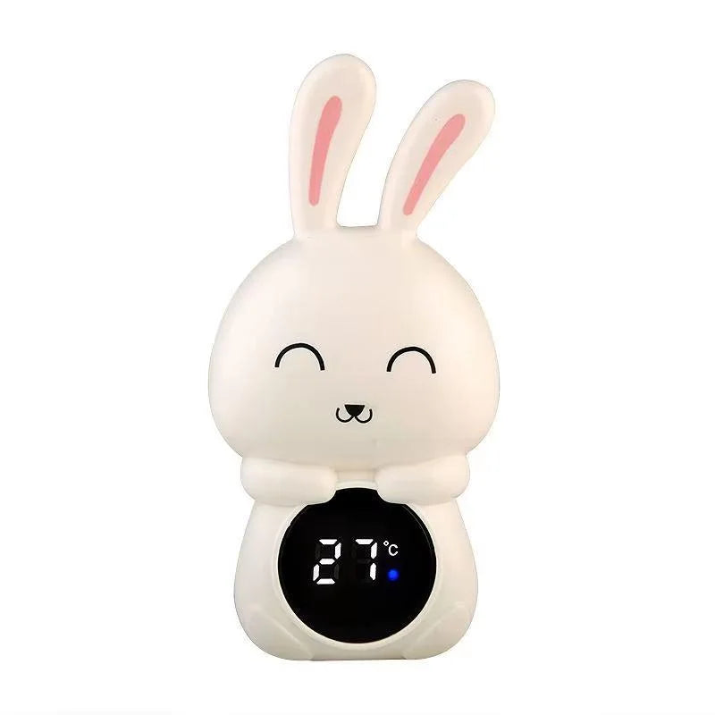 Baby Bath Water Thermometer Fit Newborn Infant, Digital Waterproof Shower Temperature Gauge Cute Cartoon Floating Thermometer Fo