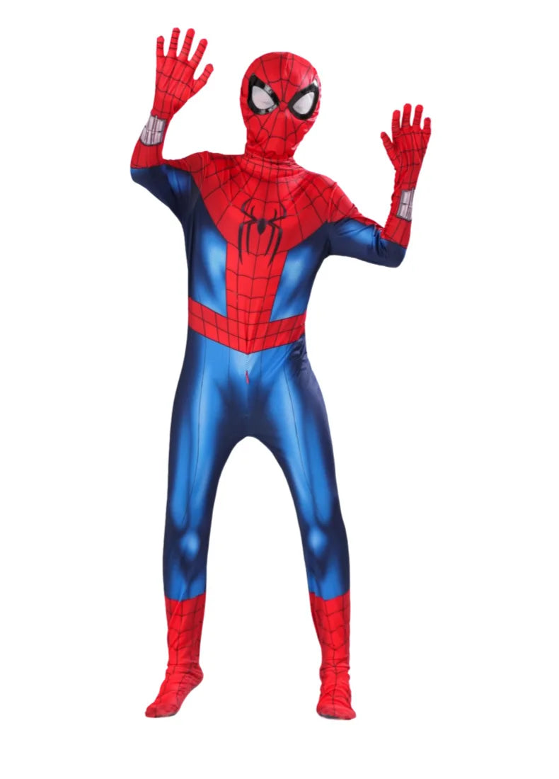 In Stock Halloween Cosplay Costume For Spider Fans Collector Miles Morales Zentai Suit Halloween Christmas Party Halloween Gift