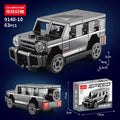 Pull back car Building Block Children Cartoon Character lega toys For Children Birthday Gifts