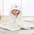 Baby Bath Towel Children's Bathrobe Newborn Baby Cartoon Blanket Super Soft Absorbent Hooded Hug Quilt80x80cm