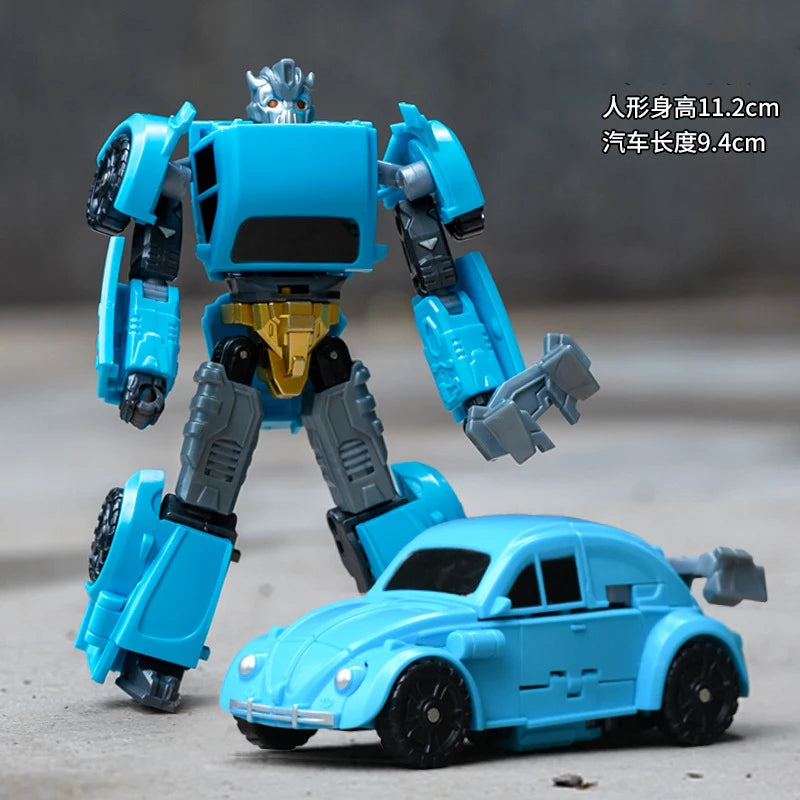 Children Transformation Toy Robot Car Mecha Model Joints Movable Doll Transformation Toy Car Multi-style Robot Car Toy Kids Gift