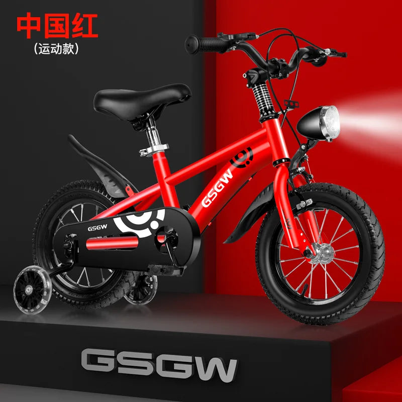 Selfree Children's Bicycle Boys Girls 3-9 Years Old Baby Children Pedal 4-8 Bicycle Middle And Large Children Children Stroller