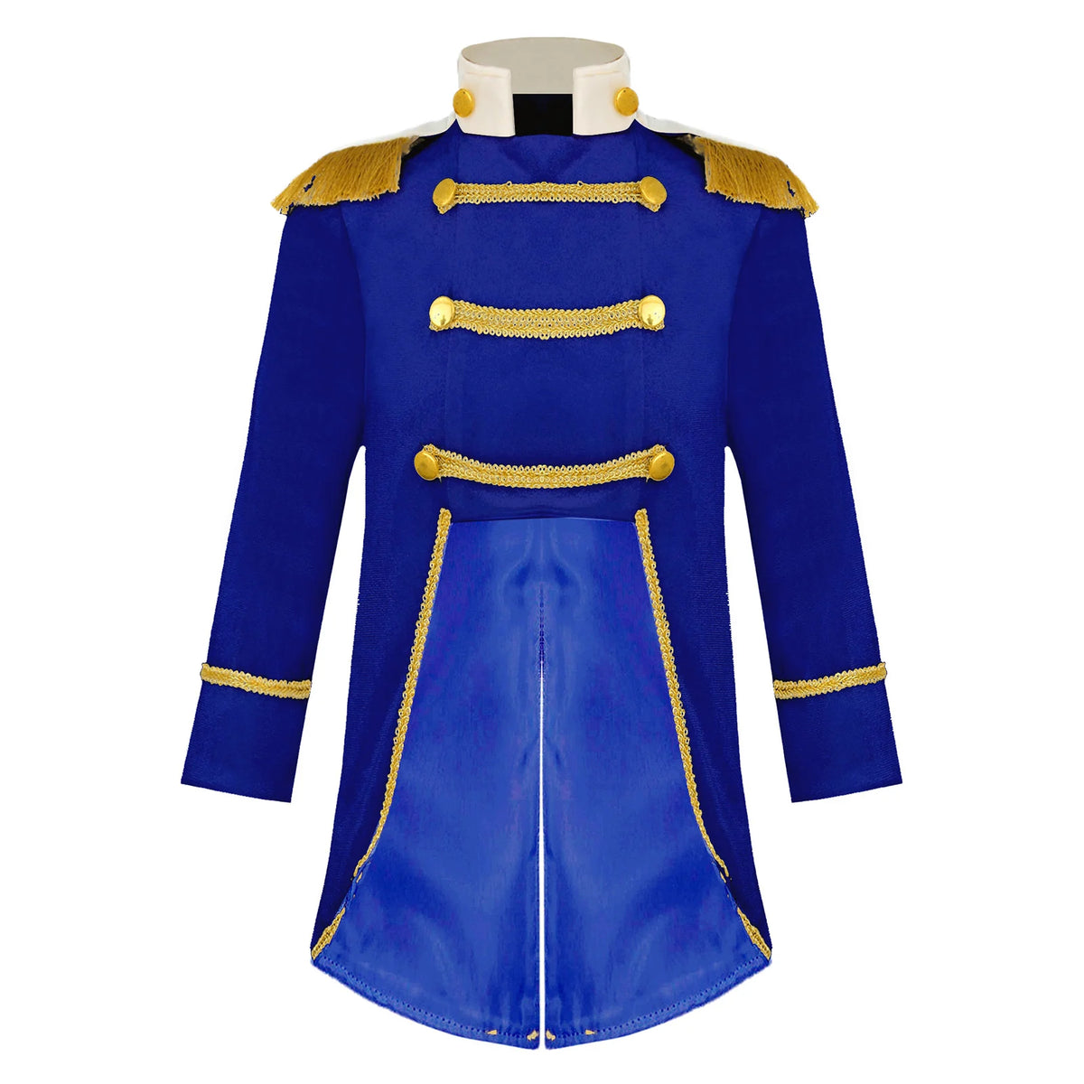 Baby Boys Long Sleeve Fringe Velvet Royal Prince Jacket Tailcoat Halloween King Knight Nobility Costume Photography Outerwear