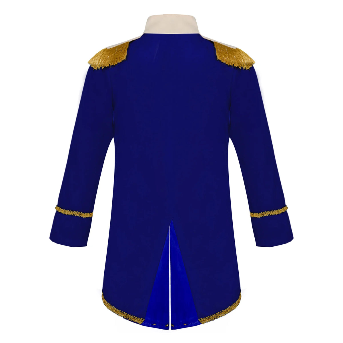 Baby Boys Long Sleeve Fringe Velvet Royal Prince Jacket Tailcoat Halloween King Knight Nobility Costume Photography Outerwear