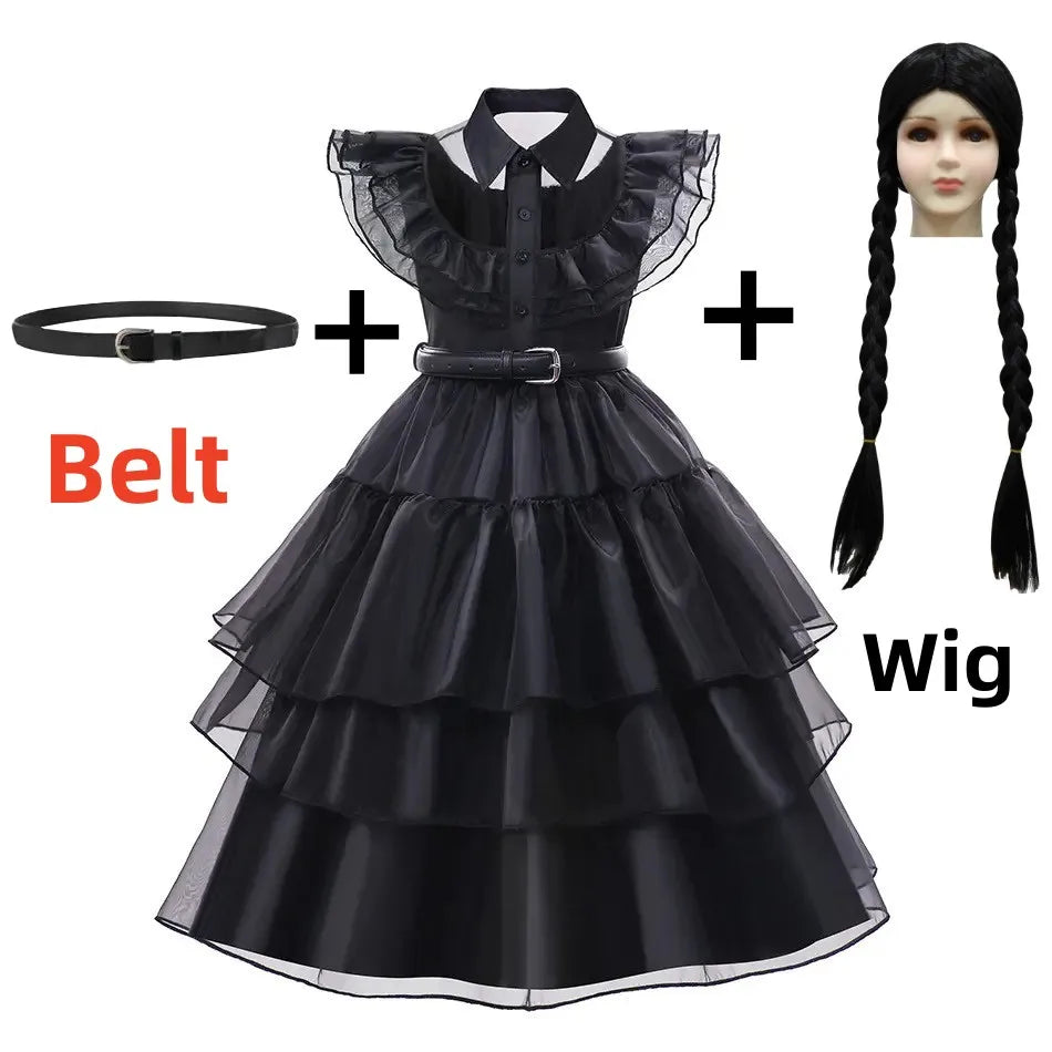 MEGAN Cosplay Dress for Kids Girls Women AI Doll Robots Megan Dresses Uniform MEGAN Girls and Adult Cosplay Halloween Costume