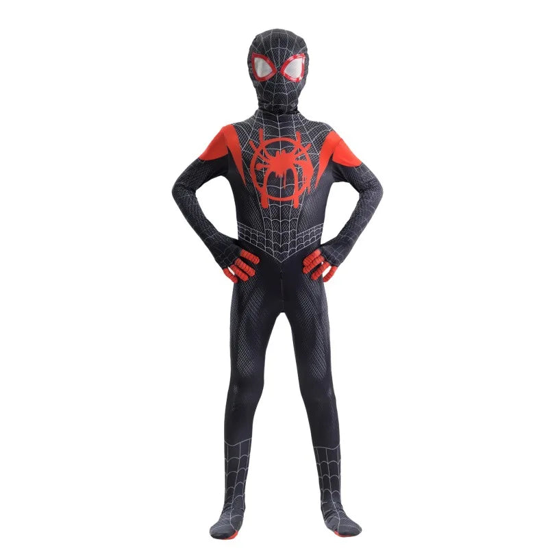 In Stock Halloween Cosplay Costume For Spider Fans Collector Miles Morales Zentai Suit Halloween Christmas Party Halloween Gift