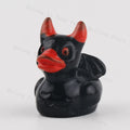 Halloween Mini Figurines Resin Halloween Ducks Ghost Miniatures Figurines Bulk for Garden Fairy Micro Landscape Home DIY Decor