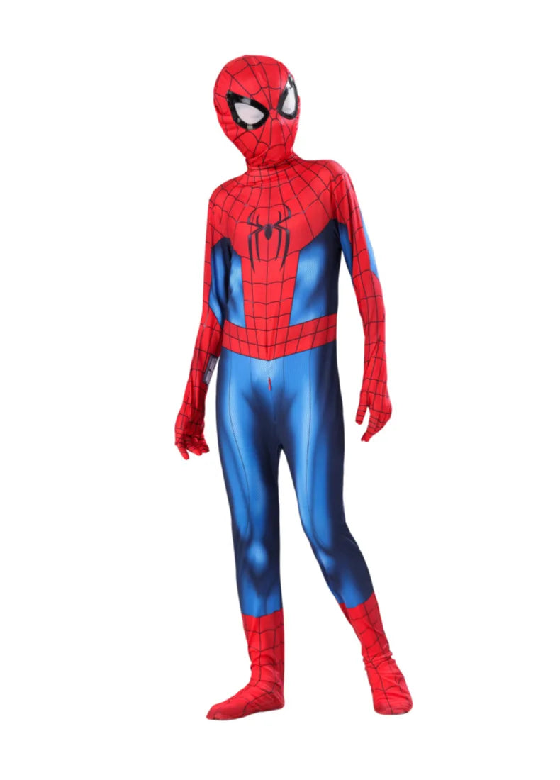 In Stock Halloween Cosplay Costume For Spider Fans Collector Miles Morales Zentai Suit Halloween Christmas Party Halloween Gift