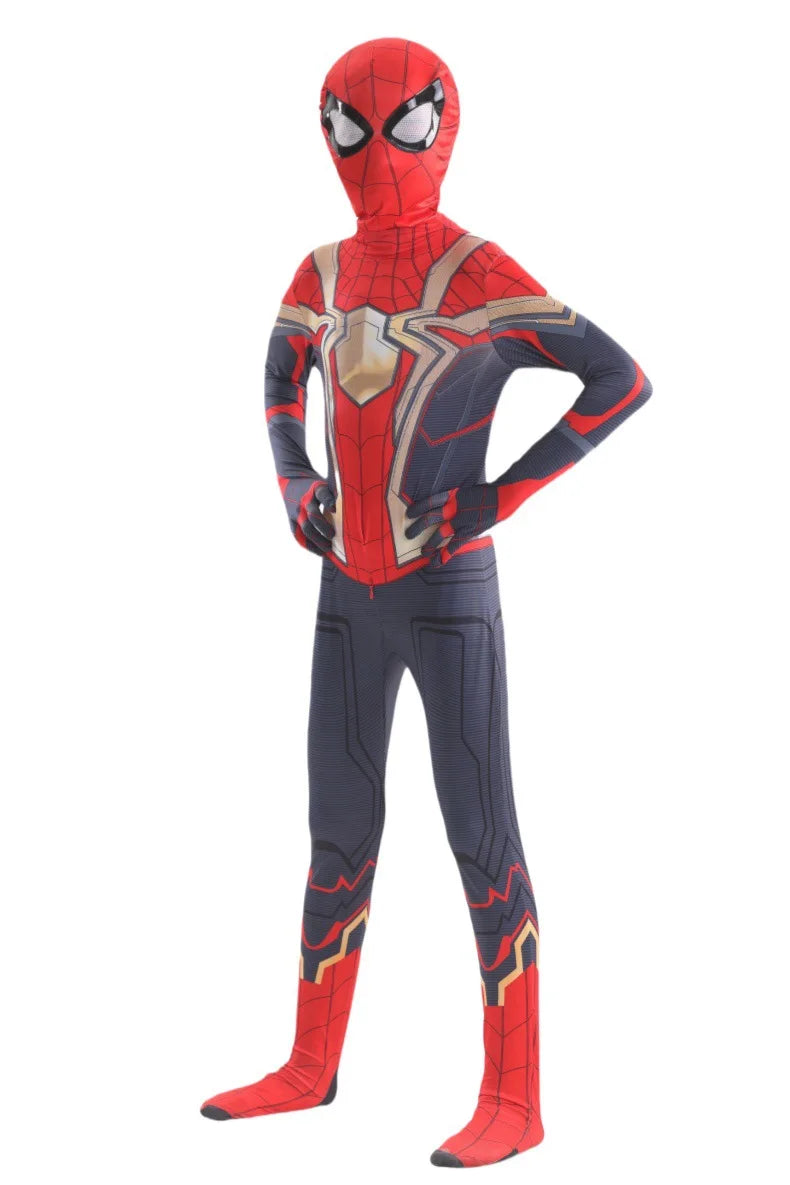 In Stock Halloween Cosplay Costume For Spider Fans Collector Miles Morales Zentai Suit Halloween Christmas Party Halloween Gift
