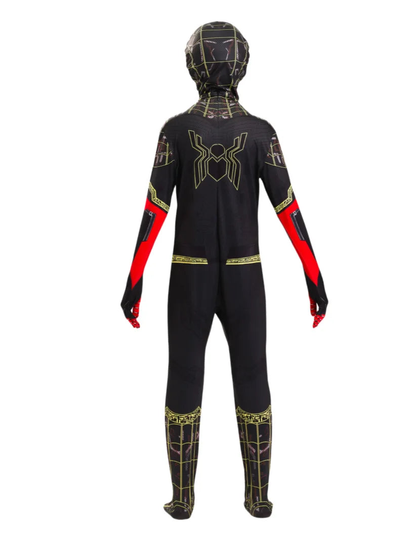 In Stock Halloween Cosplay Costume For Spider Fans Collector Miles Morales Zentai Suit Halloween Christmas Party Halloween Gift