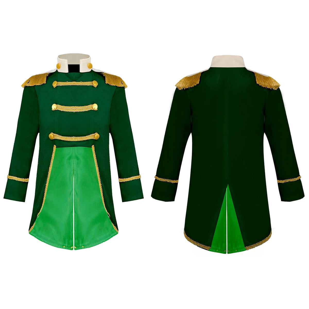 Baby Boys Long Sleeve Fringe Velvet Royal Prince Jacket Tailcoat Halloween King Knight Nobility Costume Photography Outerwear