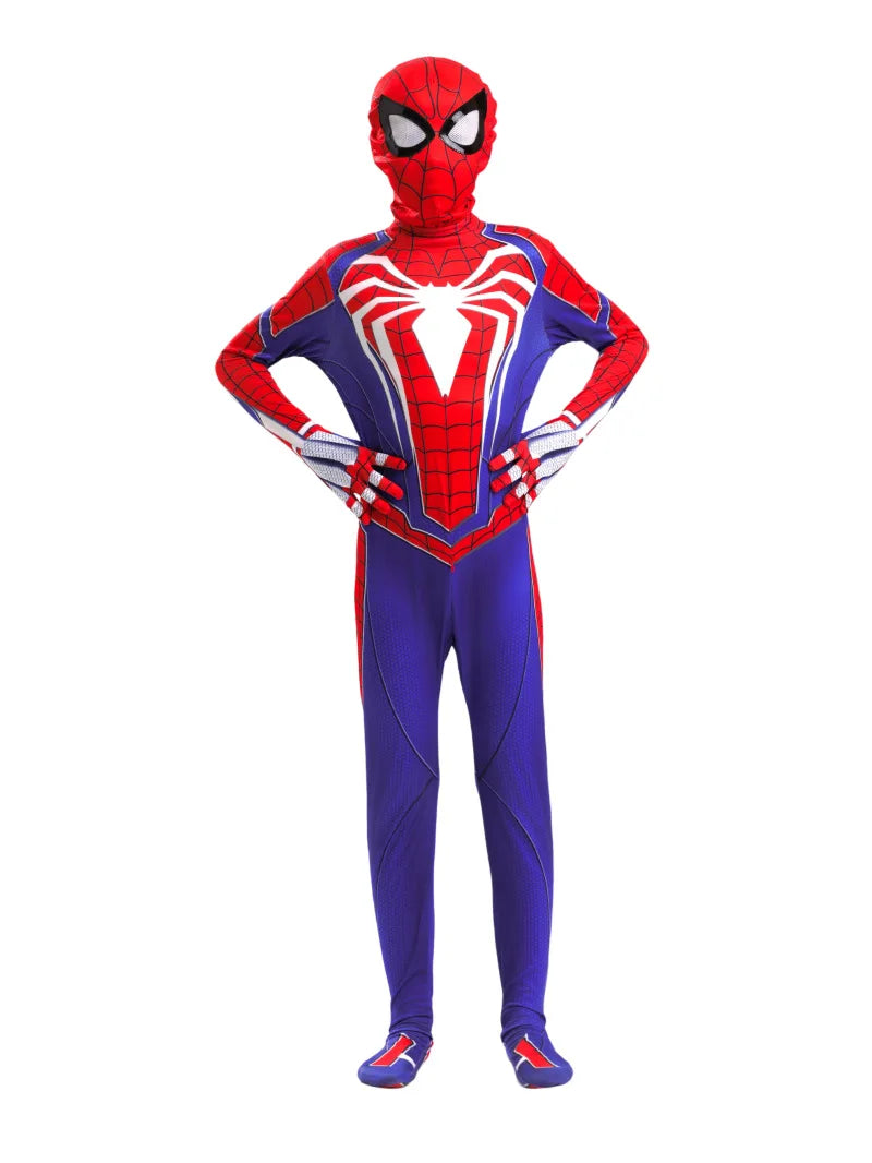 In Stock Halloween Cosplay Costume For Spider Fans Collector Miles Morales Zentai Suit Halloween Christmas Party Halloween Gift