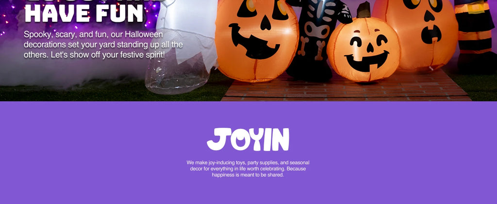 8 ft Long Halloween Inflatable Three Characters and Pumpkin Patch Outdoor Decoration Inflatable Witch Ghost Skeleton Yard for Halloween Gift