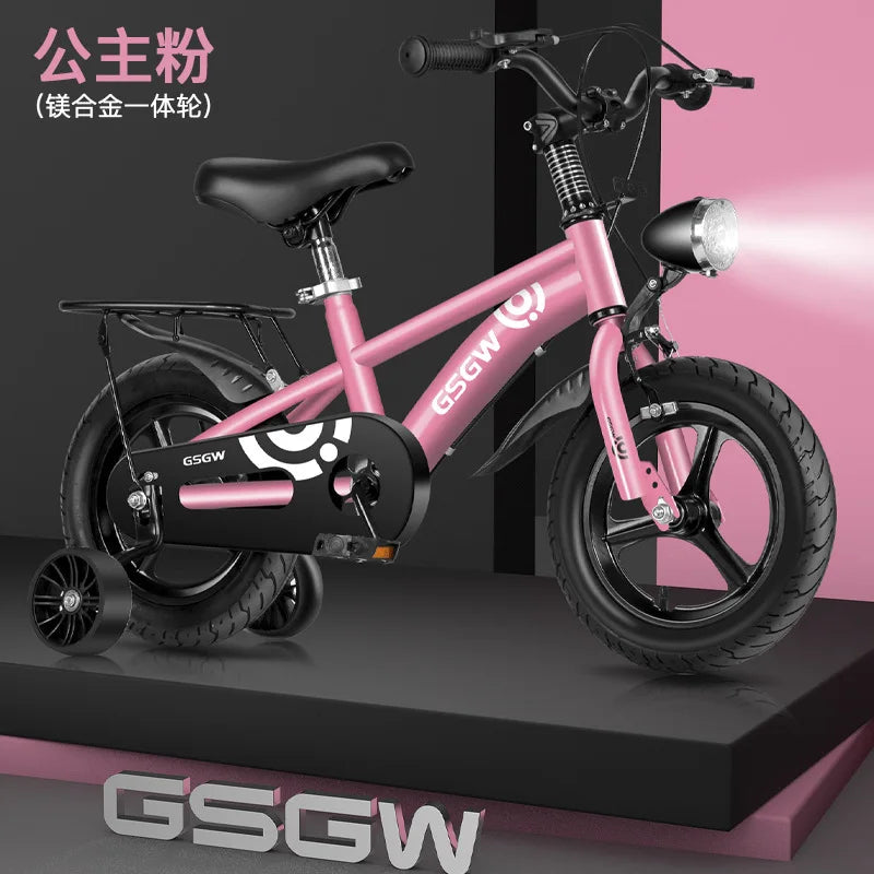 Selfree Children's Bicycle Boys Girls 3-9 Years Old Baby Children Pedal 4-8 Bicycle Middle And Large Children Children Stroller