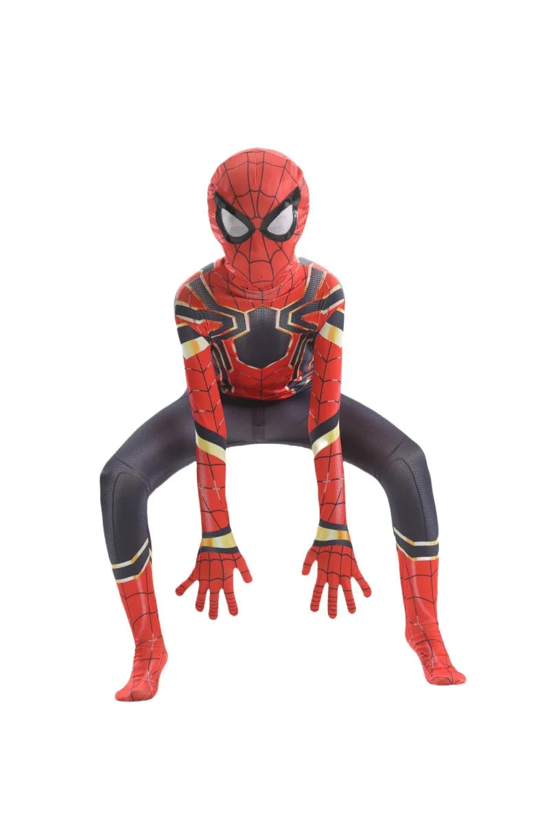 In Stock Halloween Cosplay Costume For Spider Fans Collector Miles Morales Zentai Suit Halloween Christmas Party Halloween Gift