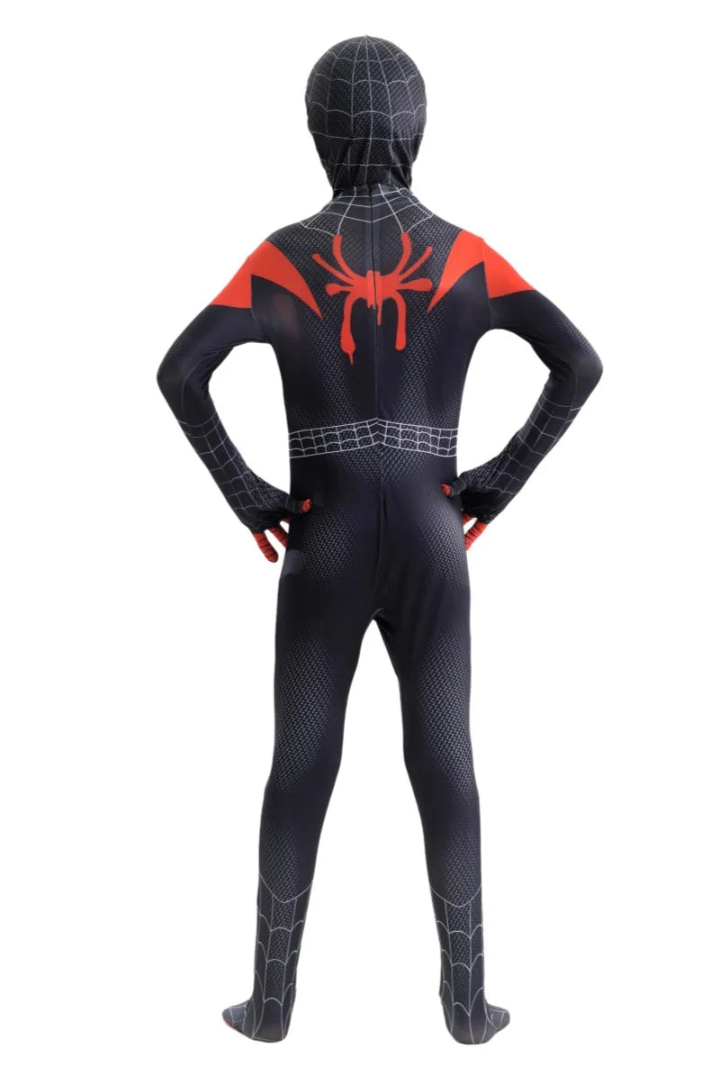 In Stock Halloween Cosplay Costume For Spider Fans Collector Miles Morales Zentai Suit Halloween Christmas Party Halloween Gift
