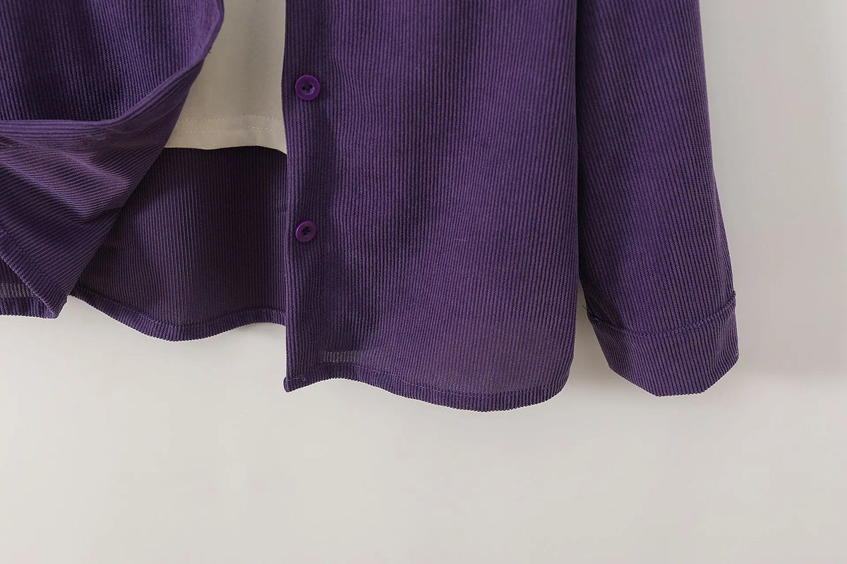 kids jacket 2026 autumn girls boys cute shirt tops Corduroy outwear clothing