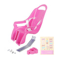 Girls Bike Doll Seat Universal Accessories with Sticker Kids Bike Decoration Doll Bike Seat Bike Accessories for Girls Kids