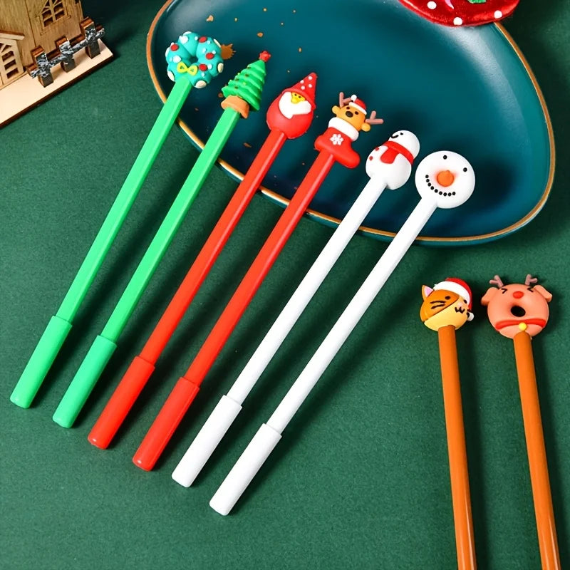 Set di penne natalizie – confezione da 12 o 24 pezzi
