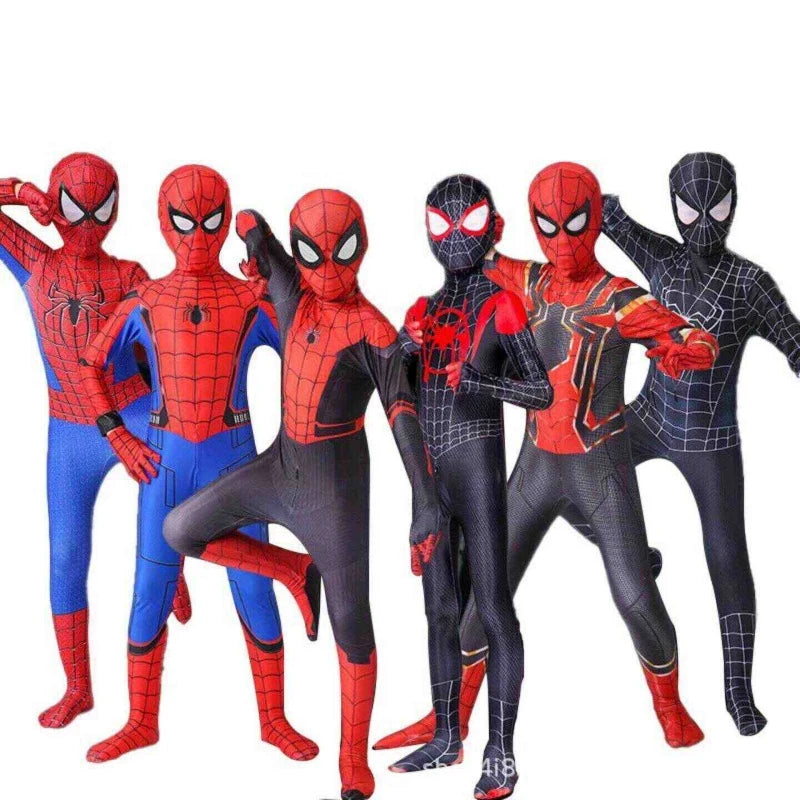 In Stock Halloween Cosplay Costume For Spider Fans Collector Miles Morales Zentai Suit Halloween Christmas Party Halloween Gift