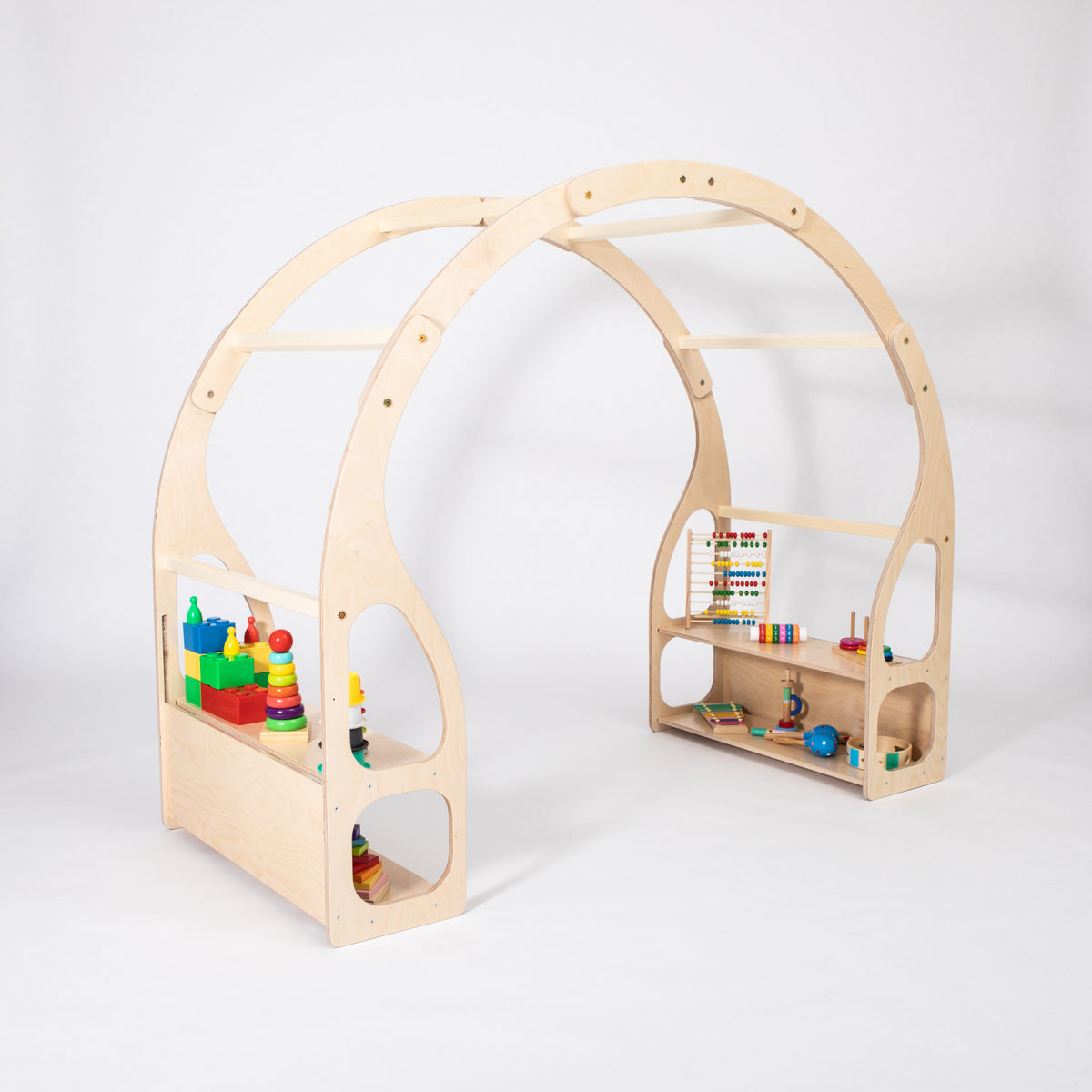 Montessori House Bed Montessori Play Stand/Toy Shelf For Kids, photo 5